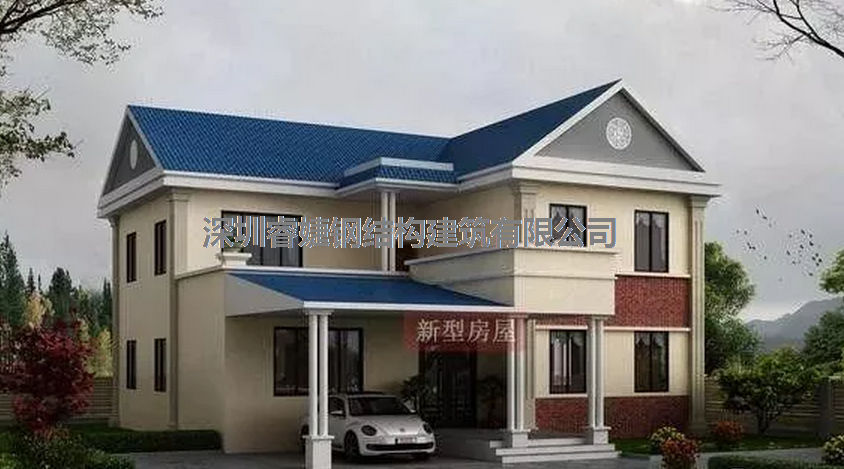 五套鄉(xiāng)間別墅小戶型，2層5臥室?guī)к噹?kù)，超級(jí)經(jīng)濟(jì)實(shí)惠（帶設(shè)計(jì)圖）(圖1)