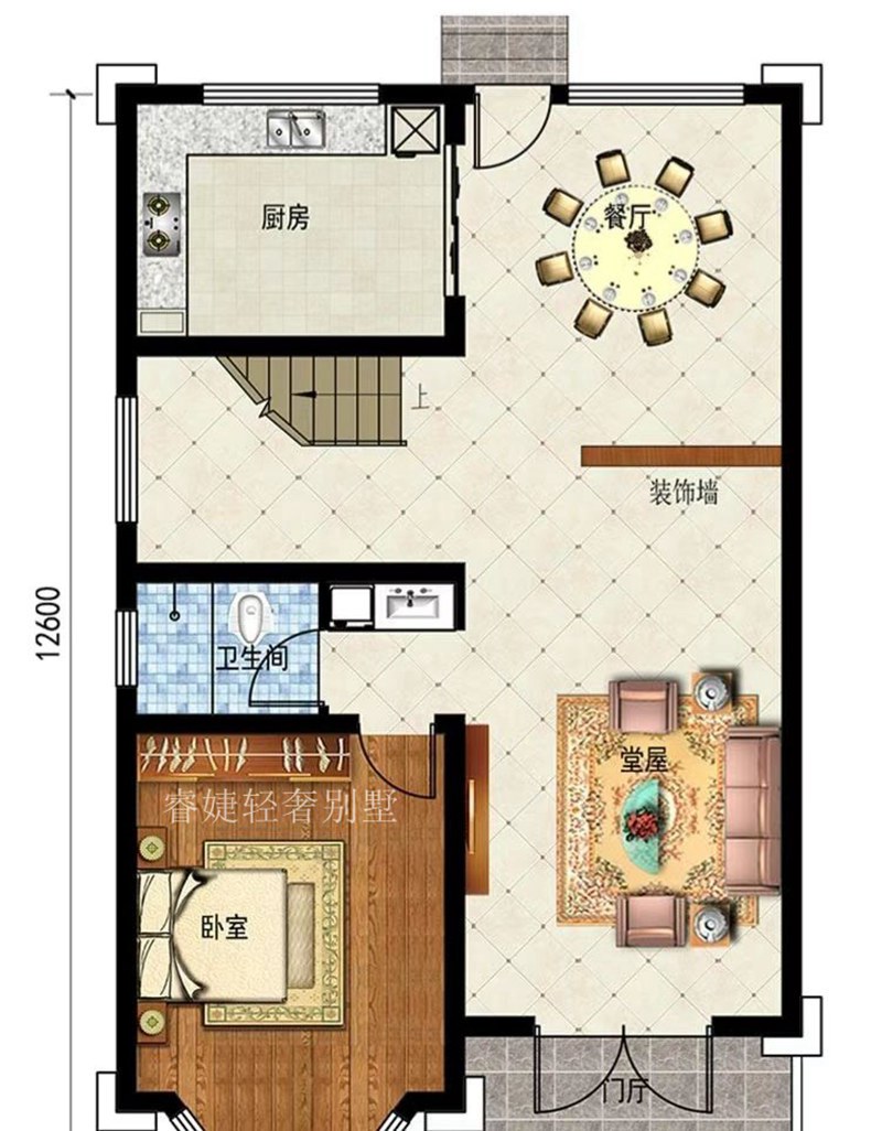 農(nóng)村小戶型這樣建經(jīng)濟(jì)實用好看(圖3)