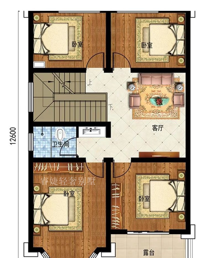 農(nóng)村小戶型這樣建經(jīng)濟(jì)實用好看(圖4)